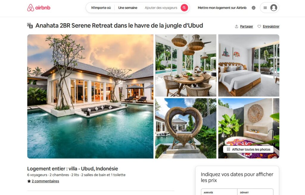 book now the villa anahata ubud in airbnb