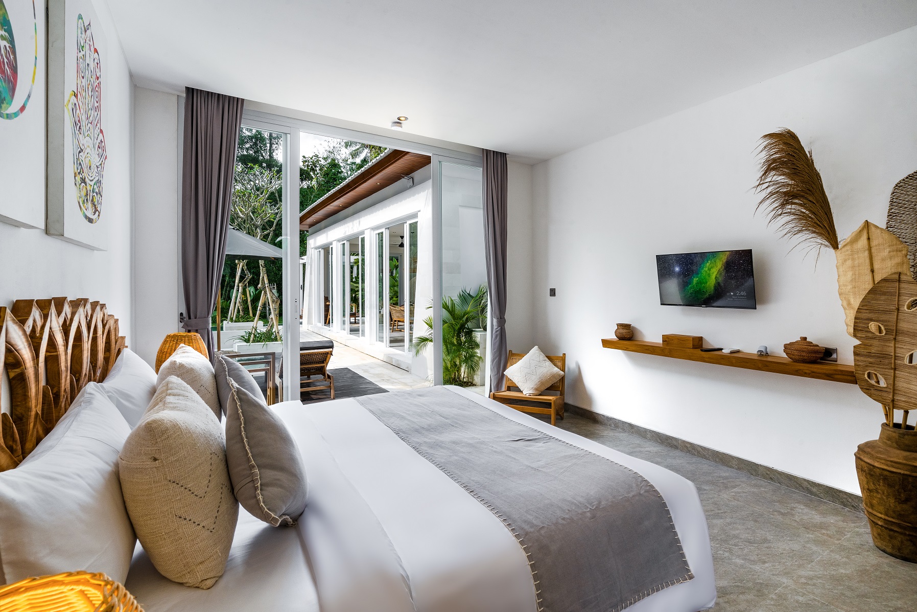 Discover the rooms of Villa Anahata 